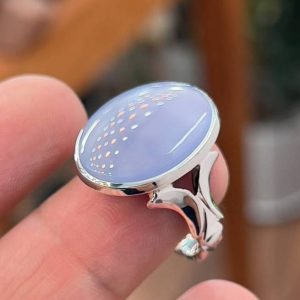 انگشتر نقره اسپرت عقیق یمنی